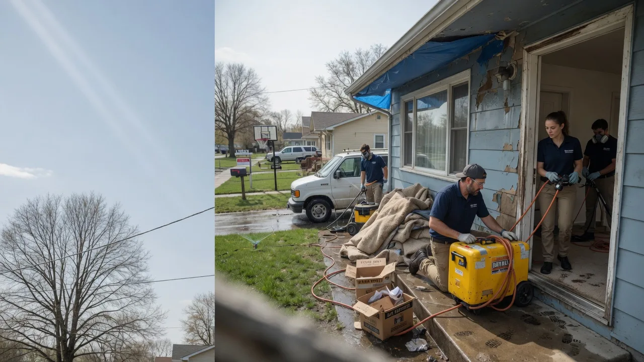 Basement Flood Cleanup in Gurnee, IL near me